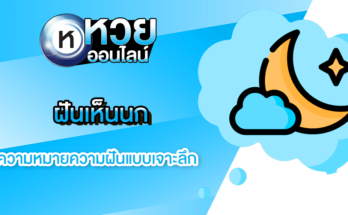 ฝันเห็นนก